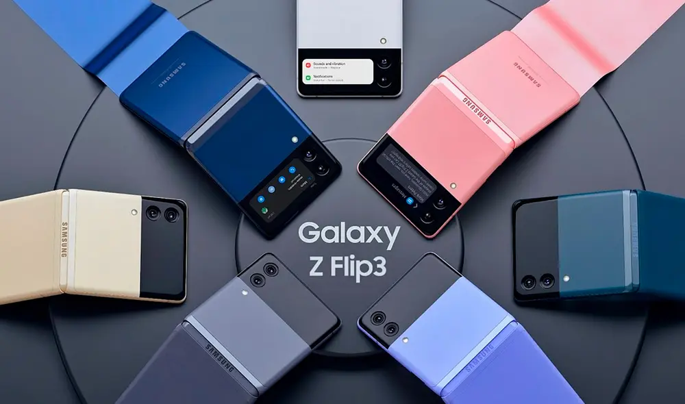 El nuevo teléfono plegable de Samsung incorporaría una pantalla de 120Hz con tecnología super AMOLED, según filtración. Foto: YouTube