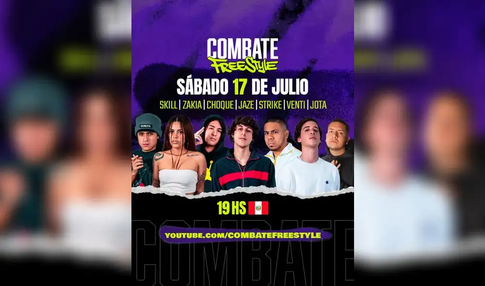 Combate Freestyle tendrá su primera temporada en Perú en este 2021. Foto: Space