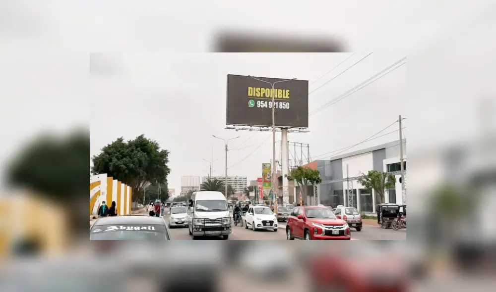 El ente técnico detectó que en la avenida Salaverry hay paneles publicitarios que pueden desprenderse por demasiada carga muerta. Foto: La República