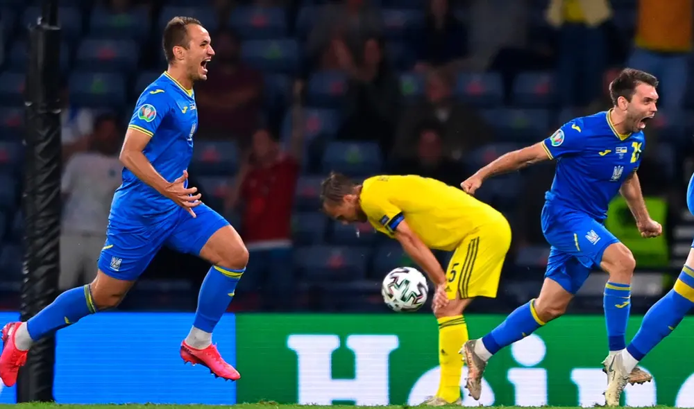 Ucrania tuvo que esperar hasta el último minuto para llevarse la victoria. Foto: EFE