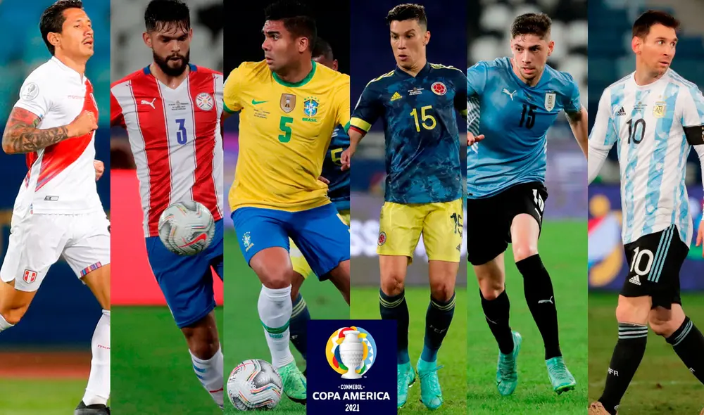 Este viernes 2 y sábado 3 de julio se disputarán los partidos de cuartos de final de la Copa América 2021. Foto: composición/EFE