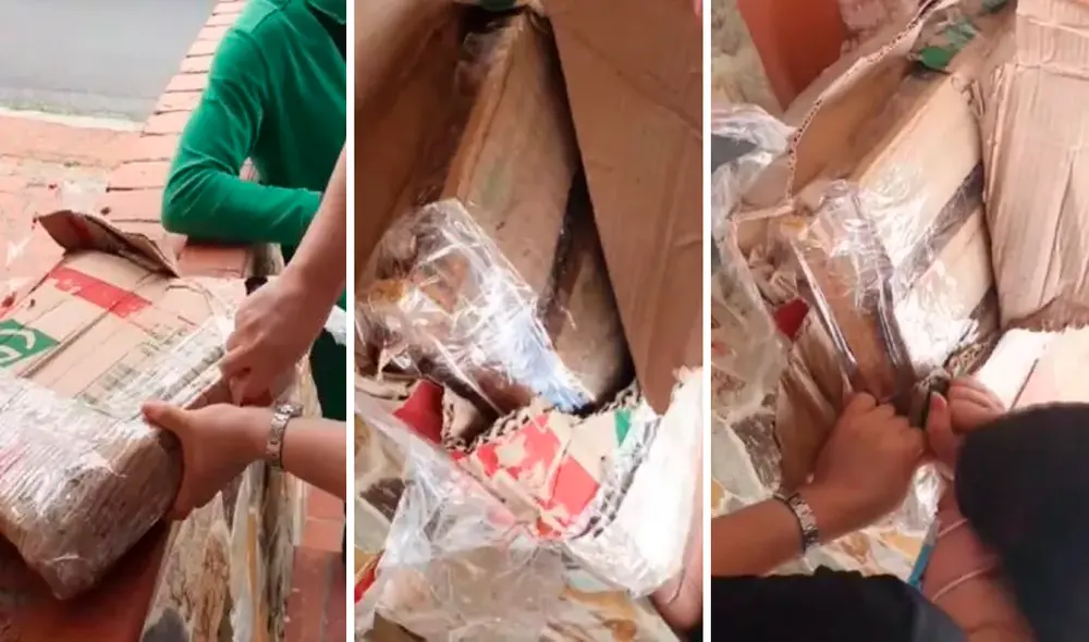 La mujer no podía creer que había sido víctima de una estafa. Foto: captura de Facebook