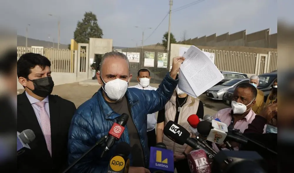 Alex Kouri indico que fue “vejado por parte del Poder Judicial”. Foto: Marco Cotrina