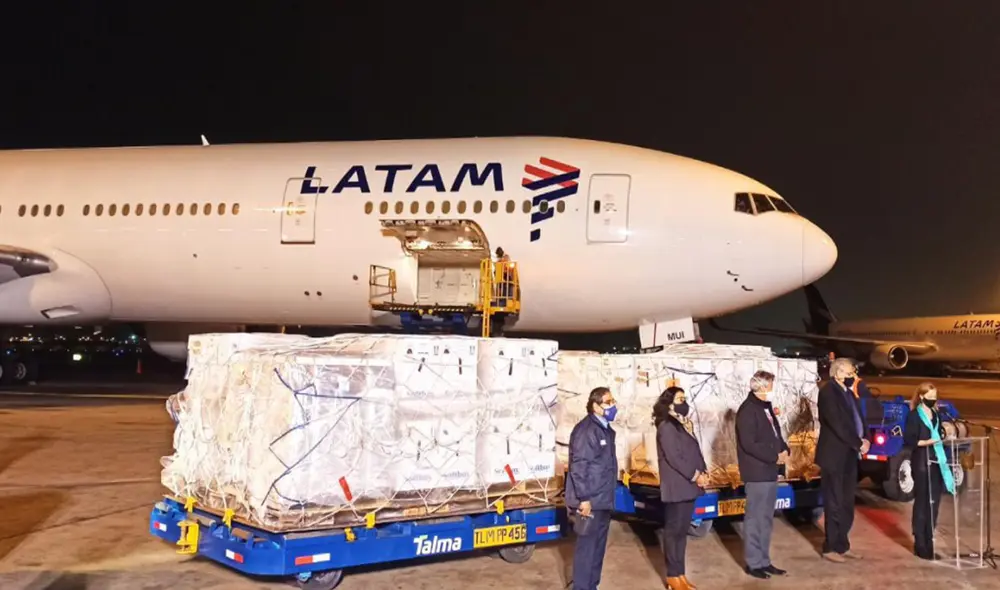 El miércoles 7 de julio arribará a nuestro país el millón de dosis restantes donadas por Estados Unidos. Foto: difusión El miércoles 7 de julio arribará a nuestro país el millón de dosis restantes donadas por Estados Unidos. Foto: difusión