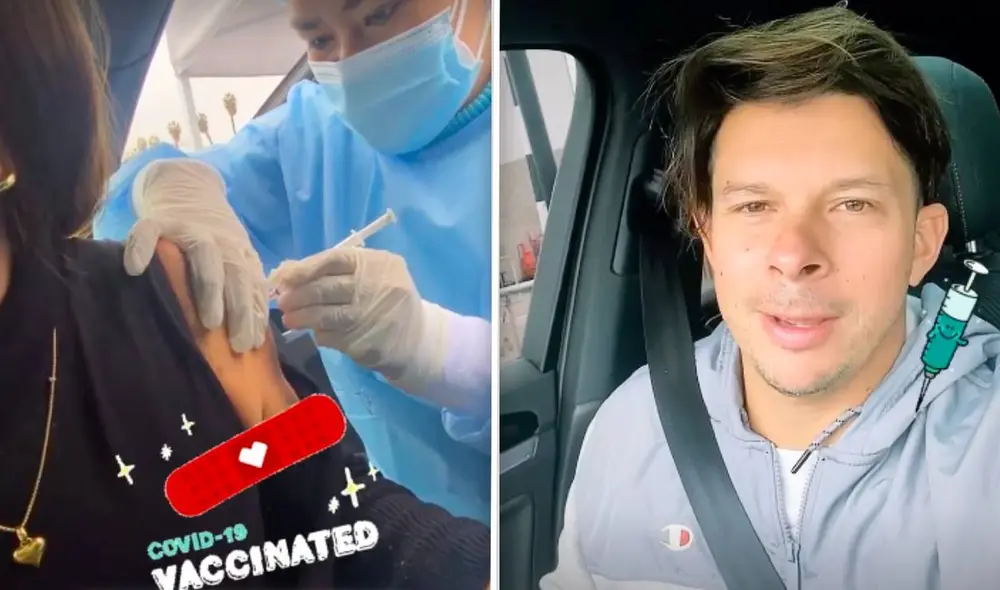 En el video se puede ver a la señora Milagros recibiendo las instrucciones del personal de salud que la atendió. Foto: composición Instagram