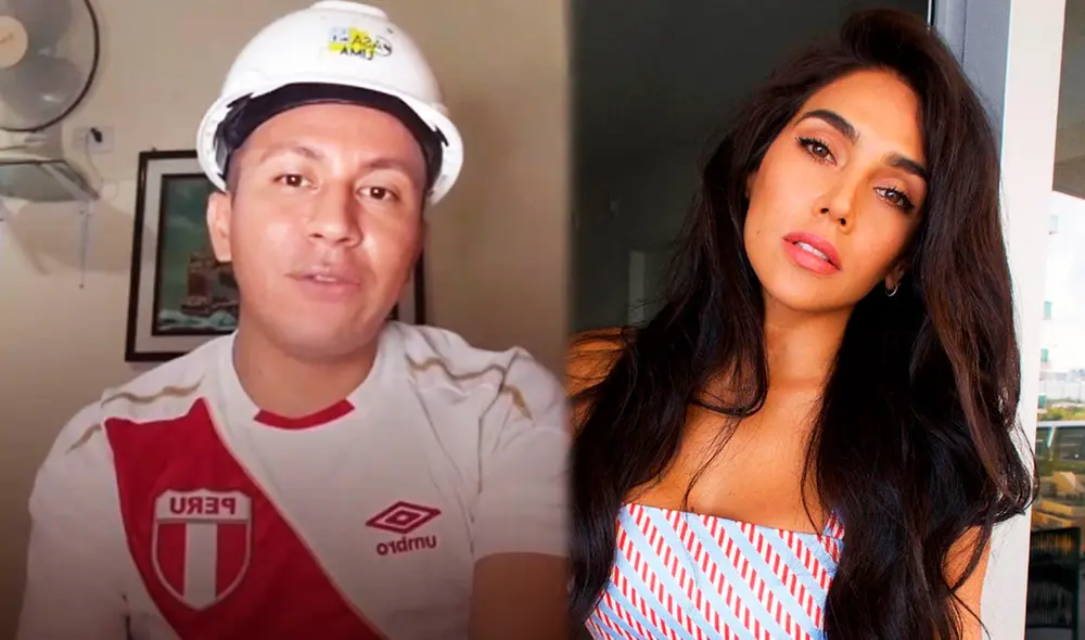 El tiktoker contó que se quedó sorprendido por la reacción de la modelo. Foto: captura Instagram / Instagram