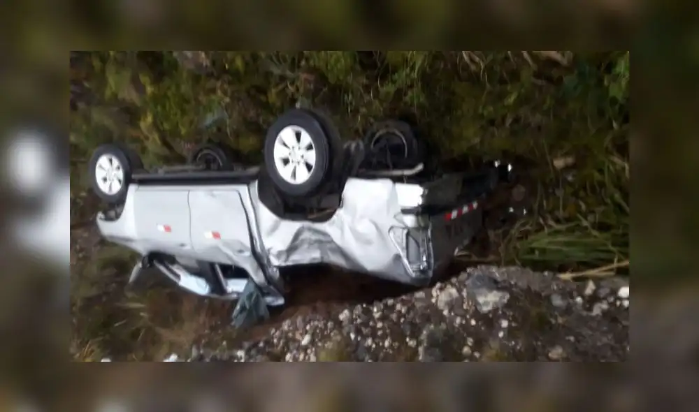 El exceso de velocidad habría sido la causa del accidente. Foto: captura video El exceso de velocidad habría sido la causa del accidente. Foto: captura video