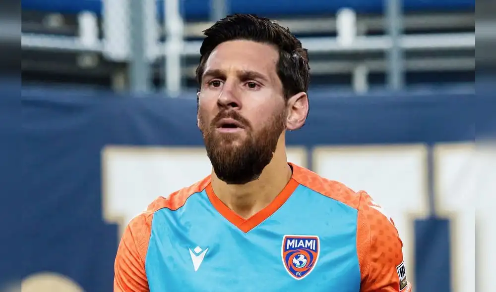 Montaje compartido por Miami FC con el que bromeó sobre el futuro de Lionel Messi. Foto: Twitter / @TheMiamiFC