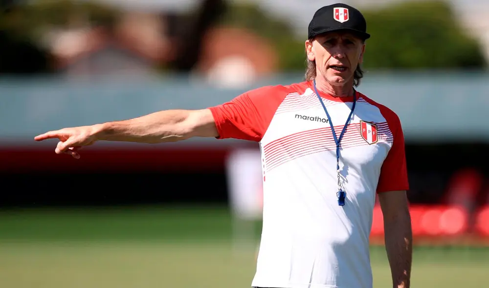 Gareca respondió varias interrogantes previo al duelo Perú vs. Paraguay. Foto: FPF Gareca respondió varias interrogantes previo al duelo Perú vs. Paraguay. Foto: FPF