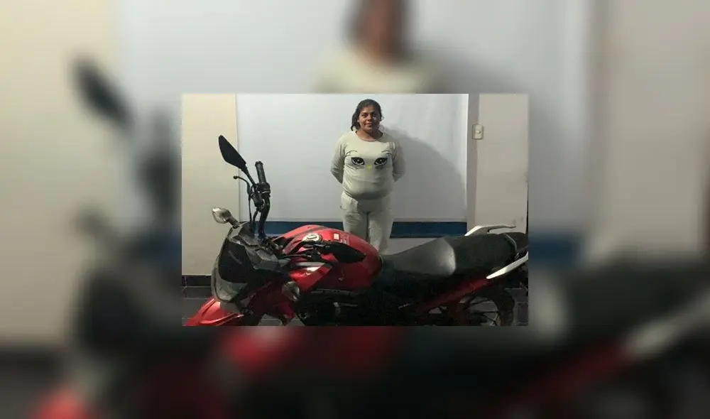 Luz Palomino fue capturada gracias a cámaras de videovigilancia. Foto: PNP