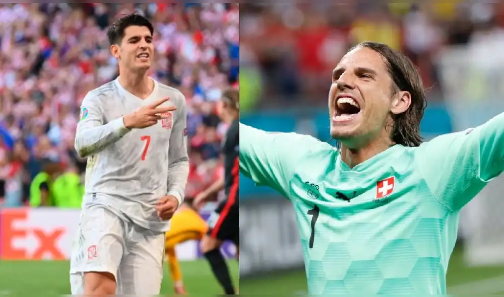 Álvaro Morata buscará marcar su tercer tanto ante Suiza, que eliminó a Francia en penales. Foto: EFE Álvaro Morata buscará marcar su tercer tanto ante Suiza, que eliminó a Francia en penales. Foto: EFE