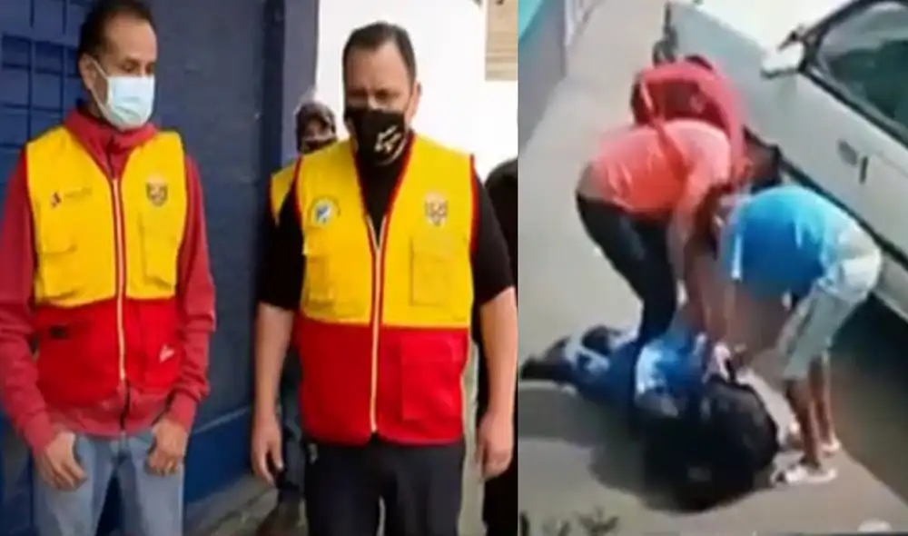 Brigada de vecinos apoya al Serenazgo y la Policía Nacional. Foto: captura de Panamericana Televisión Brigada de vecinos apoya al Serenazgo y la Policía Nacional. Foto: captura de Panamericana Televisión