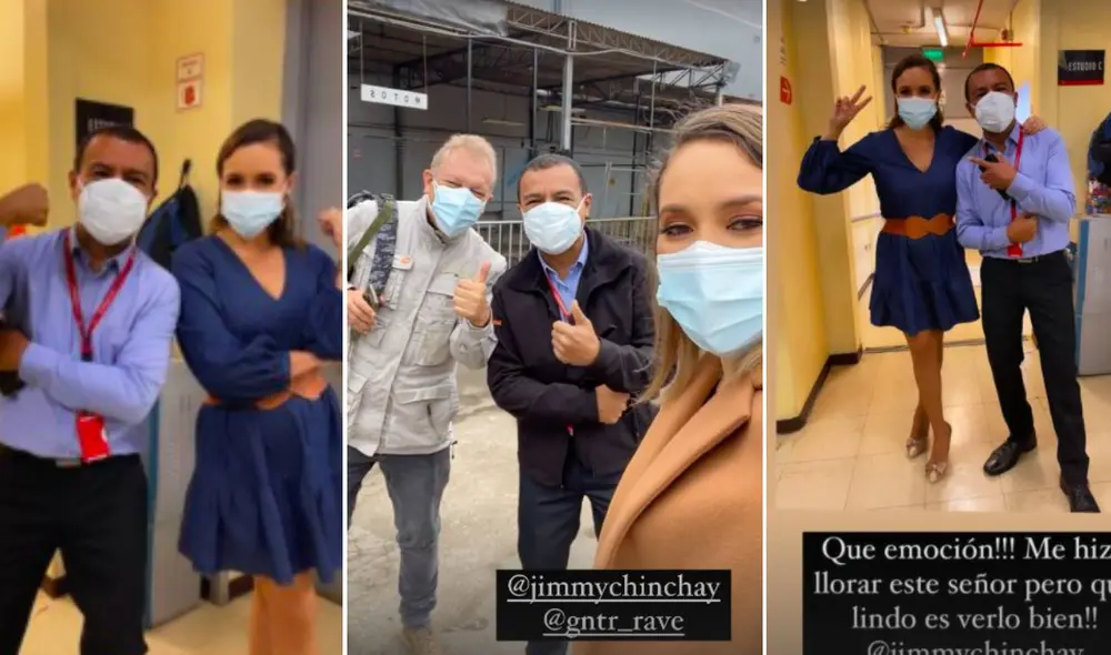 Carla Tello también compartió una serie de fotografías con las que inmortalizó el momento. Foto: composición Instagram