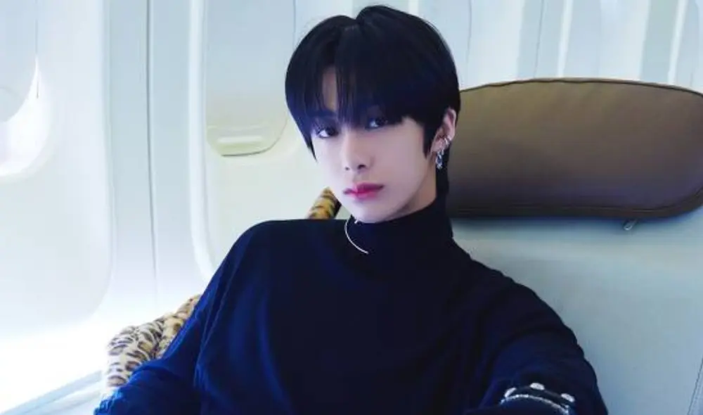 Chae Hyungwon en promocional de One of a kind, el más reciente álbum de su grupo MONSTA X. Foto: Starship