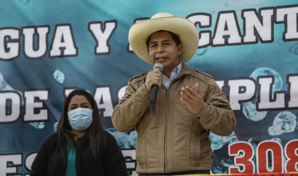 Pedro Castillo tuvo una reunión con vecinos de Villa María del Triunfo. Foto: Aldair Mejía/La República Pedro Castillo tuvo una reunión con vecinos de Villa María del Triunfo. Foto: Aldair Mejía/La República