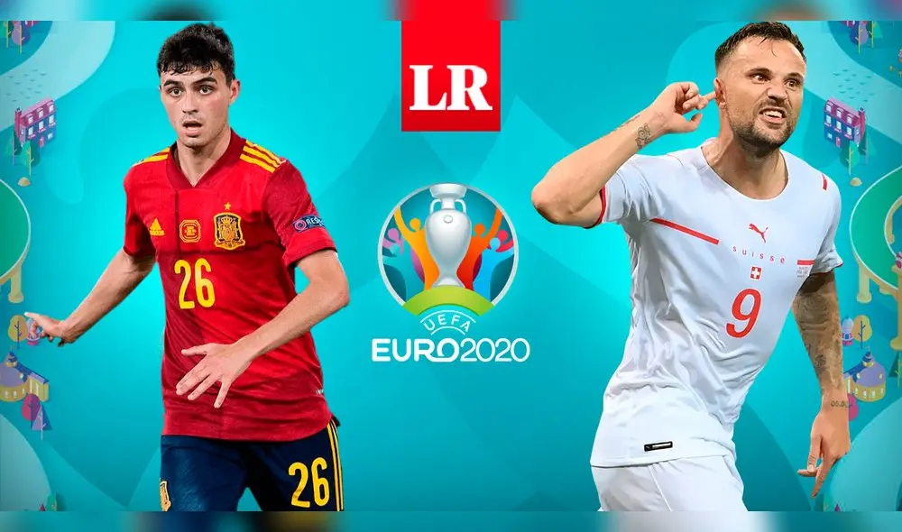 España y Suiza buscarán pasar a las semifinales de la Eurocopa 2021. Foto: composición / La República España y Suiza buscarán pasar a las semifinales de la Eurocopa 2021. Foto: composición / La República