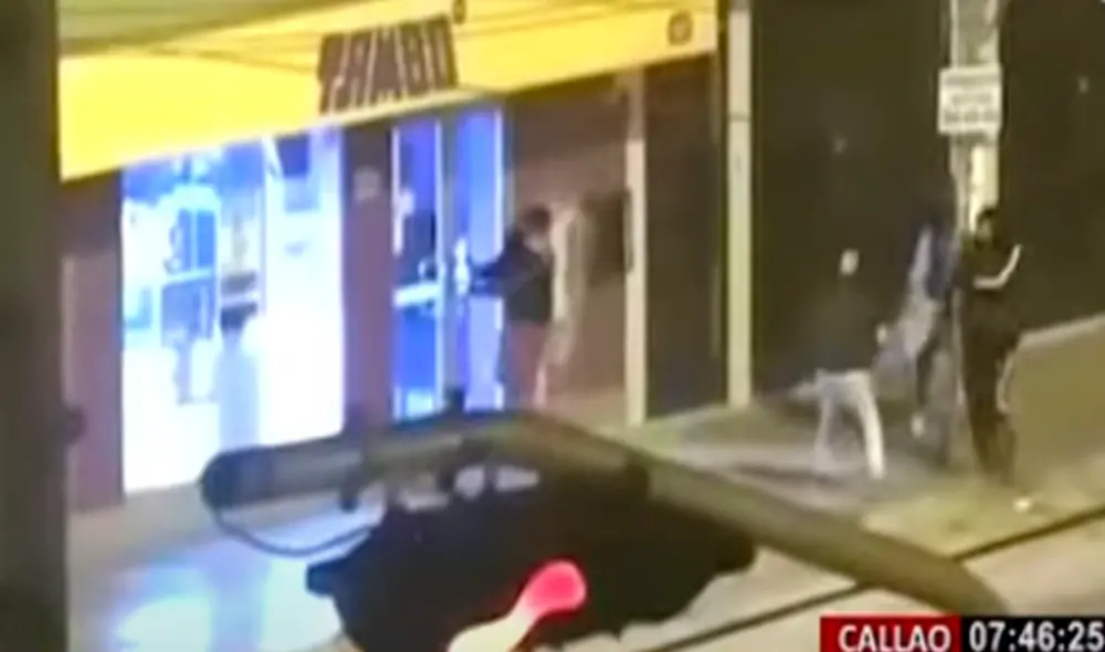 Cámaras de seguridad registraron el hecho de robo. Foto: captura de Panamericana