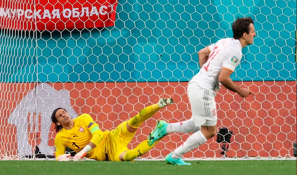 España derrotó en los penales a una Suiza que no lo dejó un partido fácil. Foto: EFE