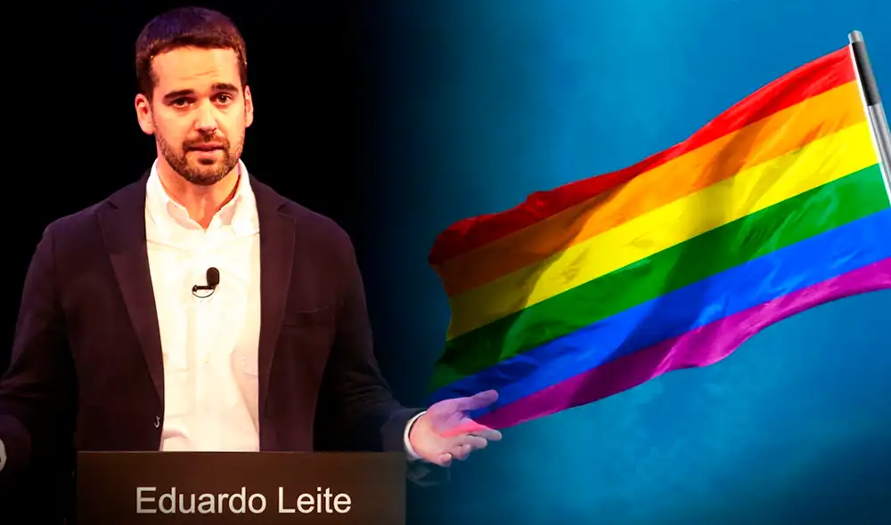 Eduardo Leite es el primer político con aspiraciones a la presidencia de Brasil que se declara gay. Foto: composición Fabrizio Oviedo / GLR Eduardo Leite es el primer político con aspiraciones a la presidencia de Brasil que se declara gay. Foto: composición Fabrizio Oviedo / GLR