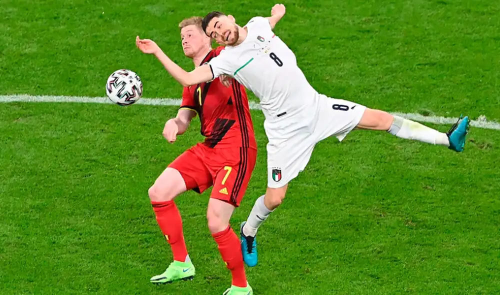 Bélgica e Italia disputan un puesto en las semifinales. Foto: EFE Bélgica e Italia disputan un puesto en las semifinales. Foto: EFE