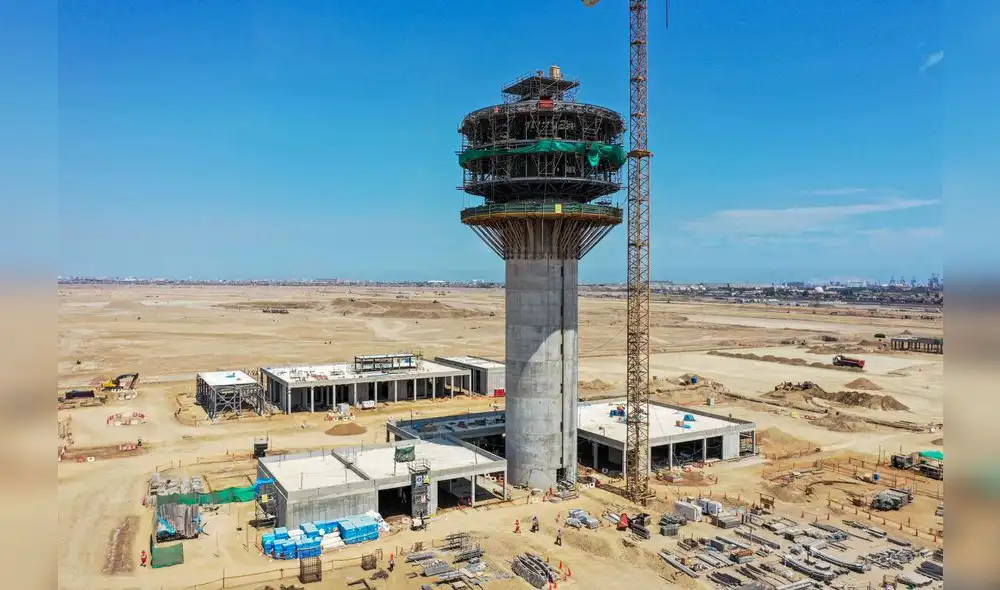 La segunda pista de aterrizaje y la nueva torre de control entrarían en operación en el primer trimestre del 2023, tras el equipamiento de la nueva torre de control por parte de Corpac. Foto: MTC La segunda pista de aterrizaje y la nueva torre de control entrarían en operación en el primer trimestre del 2023, tras el equipamiento de la nueva torre de control por parte de Corpac. Foto: MTC