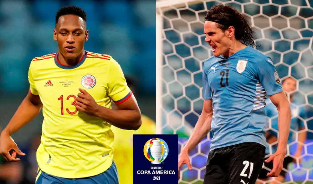 Colombia y Uruguay se enfrentan desde las 5.00 p. m. (hora colombiana) y 7.00 p. m. (hora uruguaya). Foto: composición/EFE