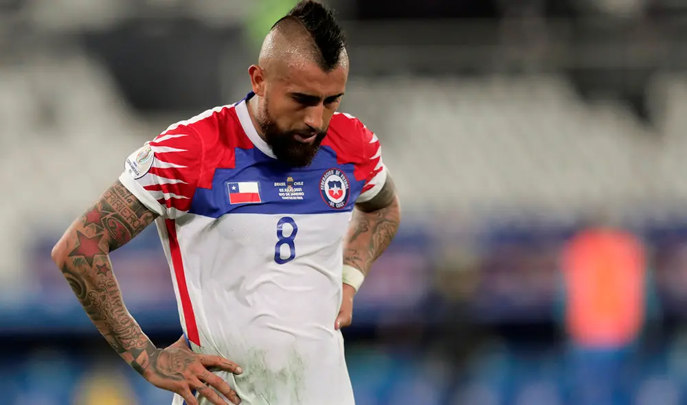 Chile no pudo con Brasil en los cuartos de final de la Copa América 2021. Foto: EFE