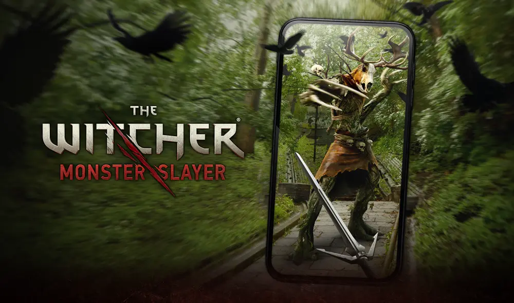 Monster Slayer es un juego basado en las funciones de ubicación en tiempo real y realidad aumentada al estilo de Pokémon GO. Foto: CD Projekt Red Monster Slayer es un juego basado en las funciones de ubicación en tiempo real y realidad aumentada al estilo de Pokémon GO. Foto: CD Projekt Red