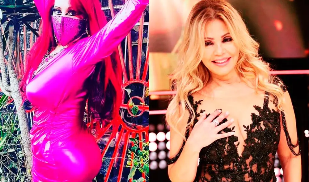 Monique Pardo aseguró que no se encuentra bien de salud debido a su accidente en El artista del año. Foto: Monique Pardo/Gisela Valcárcel/Instagram