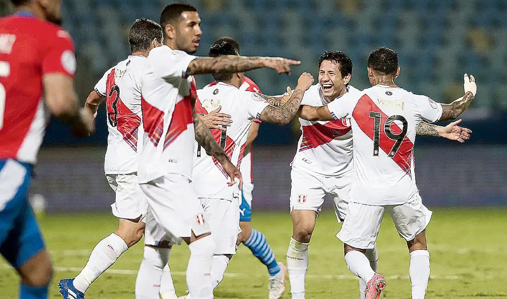 El goleador. Lapadula anotó un doblete y es pieza clave en la ‘Bicolor’. Foto: FPF El goleador. Lapadula anotó un doblete y es pieza clave en la ‘Bicolor’. Foto: FPF