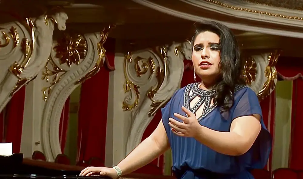 Soprano. La artista peruana el día que participó en el concierto por los cien años del Teatro Municipal de Lima. Foto: difusión