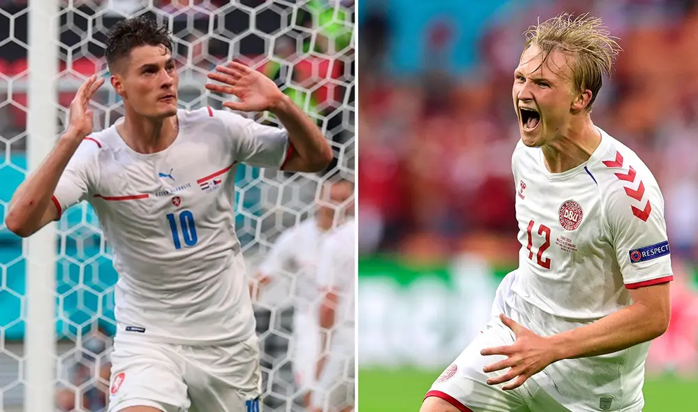 República Checa no ha ganado nunca la Eurocopa, mientras que Dinamarca lo hizo una vez. Foto: composición EFE República Checa no ha ganado nunca la Eurocopa, mientras que Dinamarca lo hizo una vez. Foto: composición EFE