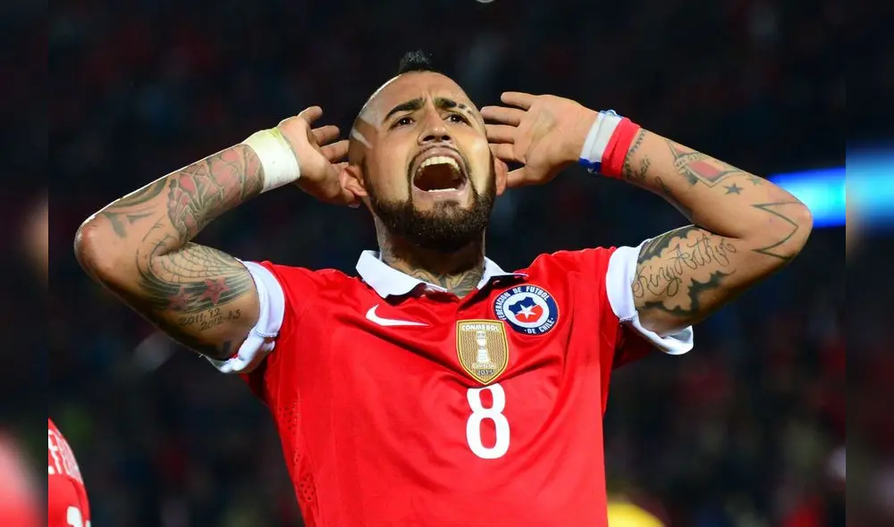 Arturo Vidal fue titular en el partido entre Chile y Brasil por Copa América. Foto: Andina