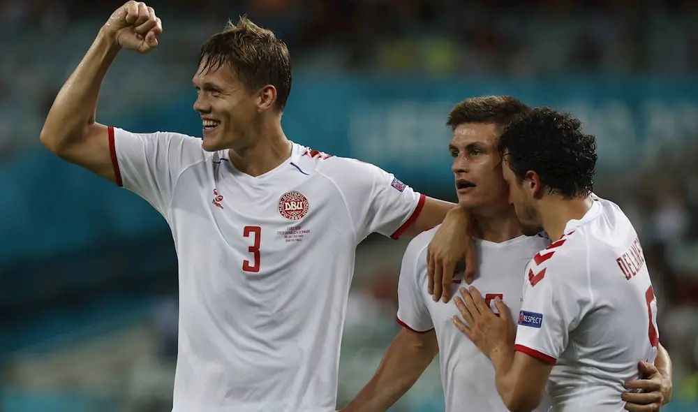 Dinamarca busca la semifinal de la Eurocopa. Foto: EFE/Valentin Ogirenko Dinamarca busca la semifinal de la Eurocopa. Foto: EFE/Valentin Ogirenko