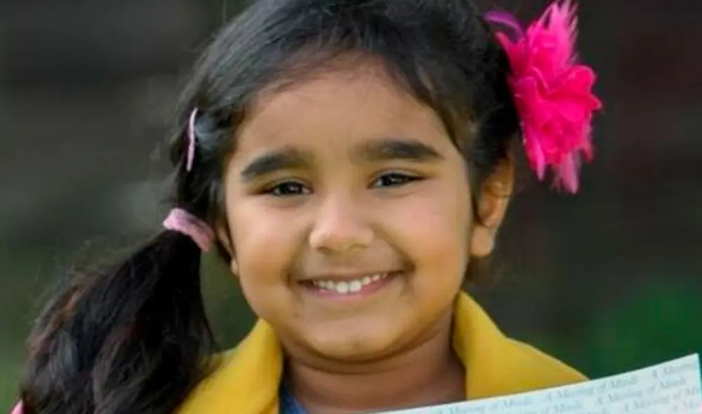 La pequeña Dayaal aseguró que desea convertirse en astronauta. Foto: The Times