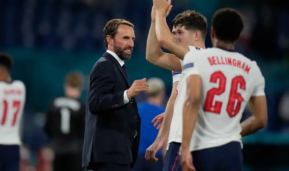 Southgate se mantiene invicto con Inglaterra en esta Eurocopa 2020. Foto: EFE