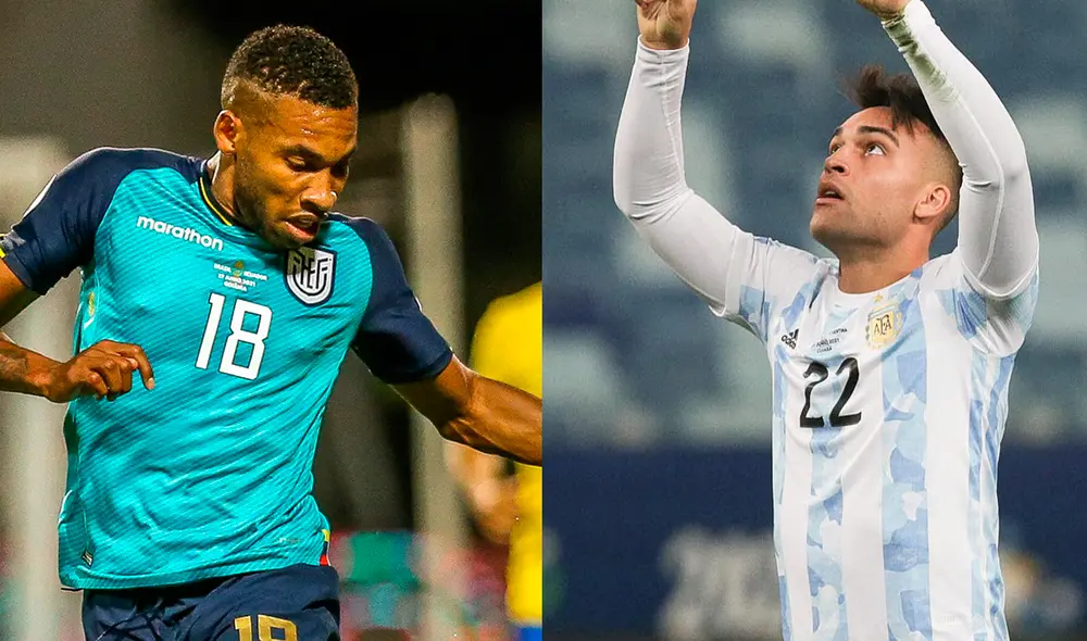 Ecuador y Argentina saltarán al campo del estadio de la ciudad de Goiânia desde las 8.00 p. m. (hora peruana). Foto: Twitter/ Selección Ecuador/Selección Argentina Ecuador y Argentina saltarán al campo del estadio de la ciudad de Goiânia desde las 8.00 p. m. (hora peruana). Foto: Twitter/ Selección Ecuador/Selección Argentina