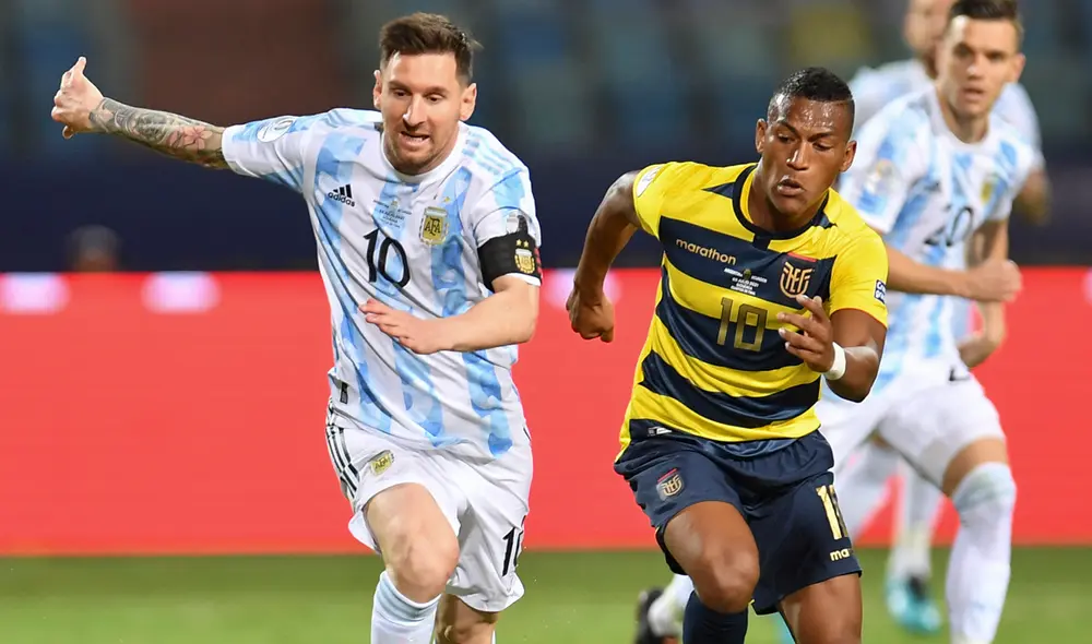 Argentina y Ecuador disputan el último puesto en las semifinales. Foto: Copa América