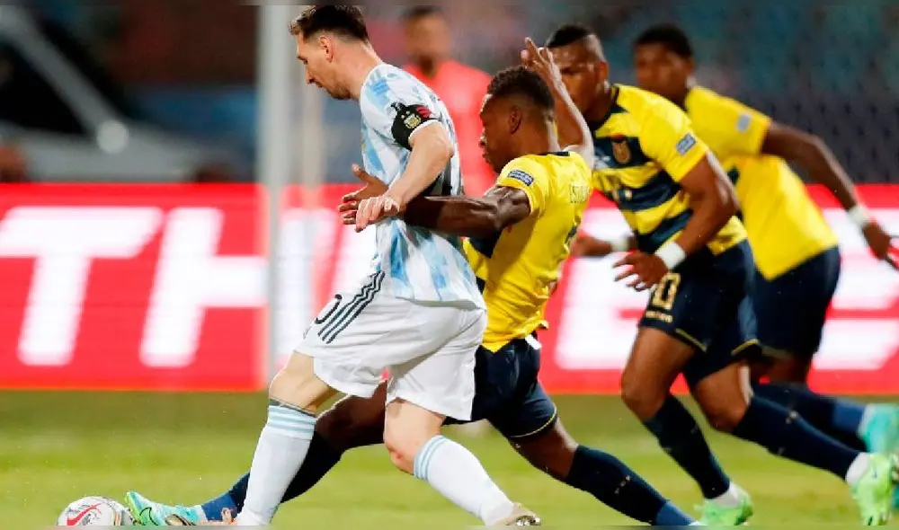 Lionel Messi falló un increíble gol en el primer tiempo. Foto: EFE Lionel Messi falló un increíble gol en el primer tiempo. Foto: EFE