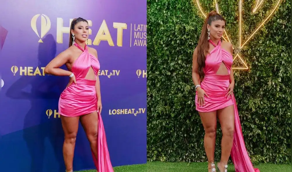 La cantante salsera agradeció a sus seguidores por su apoyo en los Premios heat 2021. Foto: Instagram/Yahaira Plasencia