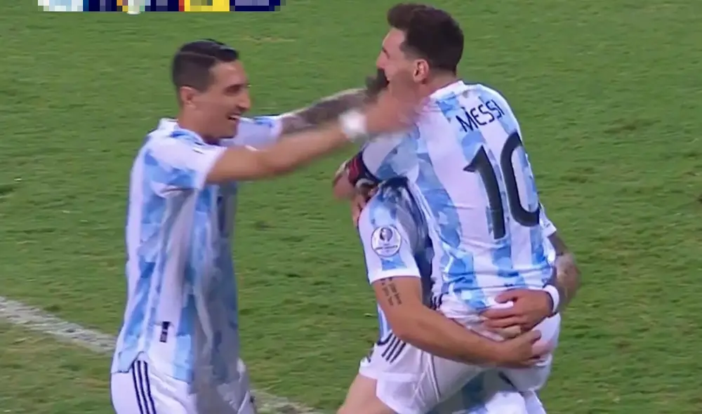 Lionel Messi dio otra asistencia en el partido entre Argentina y Ecuador por la Copa América 2021. Foto: captura de Zigo Sport