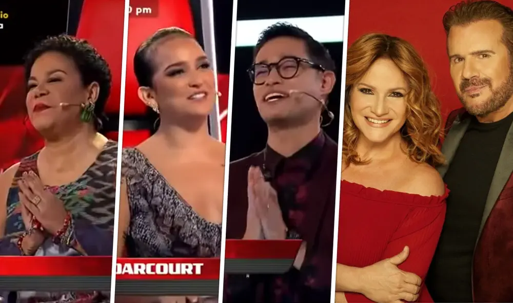 Entrenadores se preparan para el estreno de La voz senior. Foto: composición/ capturas de Latina/ Instagram Entrenadores se preparan para el estreno de La voz senior. Foto: composición/ capturas de Latina/ Instagram