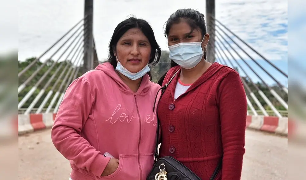 Marcelina Rudas y su hija Jhojana Rudas. Juntas han hecho historia. Foto: Paolo Peña. Marcelina Rudas y su hija Jhojana Rudas. Juntas han hecho historia. Foto: Paolo Peña.