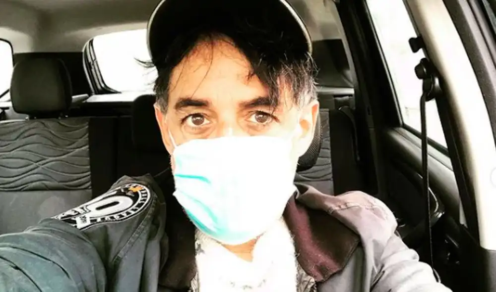 El artista Pelo Madueño acudió al vacuna car del municipio de Miraflores. Foto: Pelo Madueño / Instagram El artista Pelo Madueño acudió al vacuna car del municipio de Miraflores. Foto: Pelo Madueño / Instagram