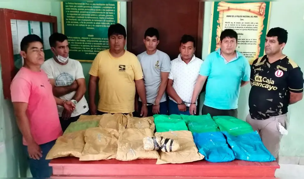 La Policía informó que detenidos integrarían banda Los Pericos. Foto: PNP