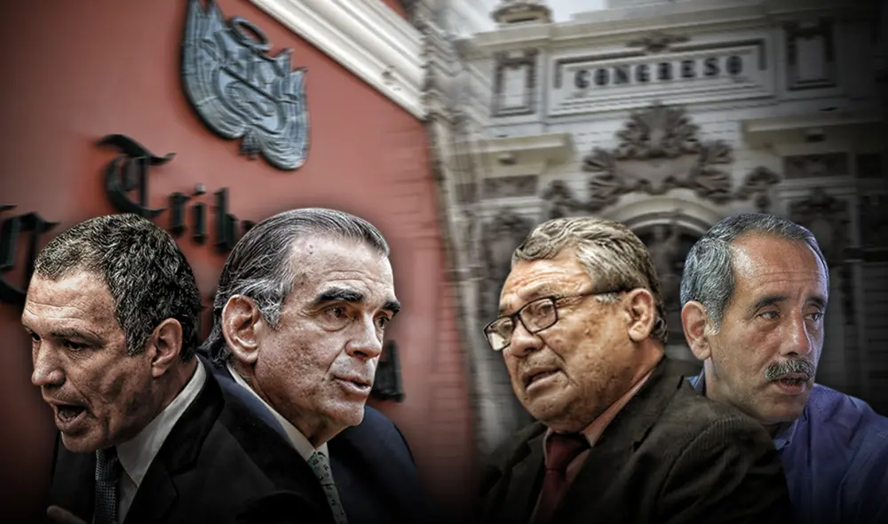 Desde el 2019, el Legislativo intenta elegir a los nuevos magistrados, ya que los actual tienen el mandato aplazado. Foto: composición Gerson Cardoso/La República