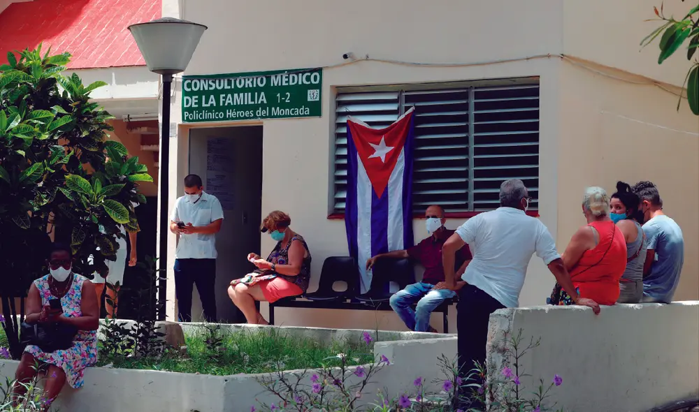 Es alarmante la situación frente a la COVID-19 en el país caribeño. Foto: EFE Es alarmante la situación frente a la COVID-19 en el país caribeño. Foto: EFE