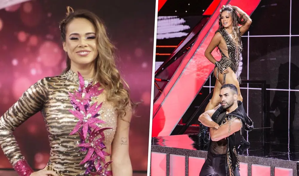 Jossmery Toledo junto con Ítalo Valcárcel en la pista de baile de El gran show. Foto: composición/Instagram Jossmery Toledo junto con Ítalo Valcárcel en la pista de baile de El gran show. Foto: composición/Instagram