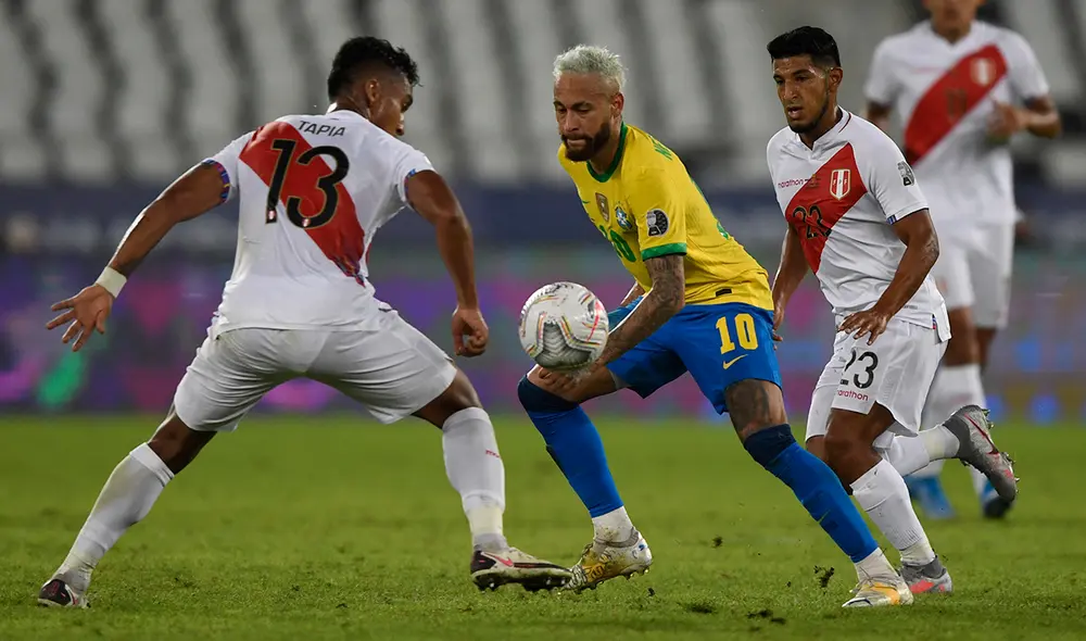 Brasil goleó 4-0 a Perú en la fecha 2 del Grupo B de la Copa América 2021. Foto: AFP Brasil goleó 4-0 a Perú en la fecha 2 del Grupo B de la Copa América 2021. Foto: AFP