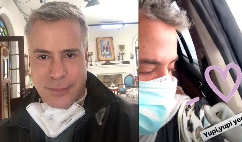 El actor Diego Bertie se encuentra en el padrón de vacunación para mayores de 50 años. Foto: captura Diego Bertie/Instagram